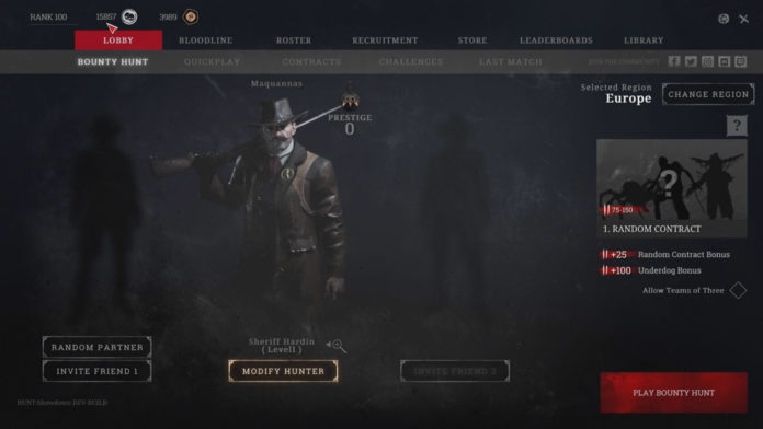 Hunt: Showdown Trio-Modus und UI 2.0