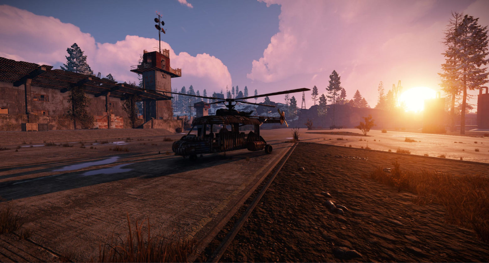 Rust SeptemberUpdate bringt großen Helikopter SurvivalSandbox.de