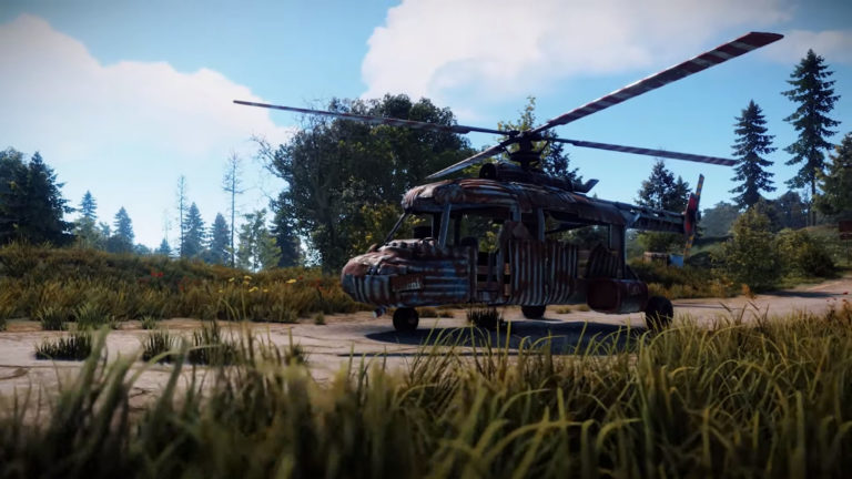 Rust – September-Update bringt großen Helikopter