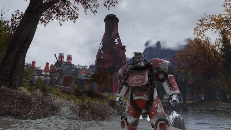 Fallout 76 Nuka Cola T-51b-Lackierung