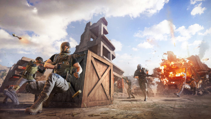 PUBG Karakin Karte schwarze Zonen