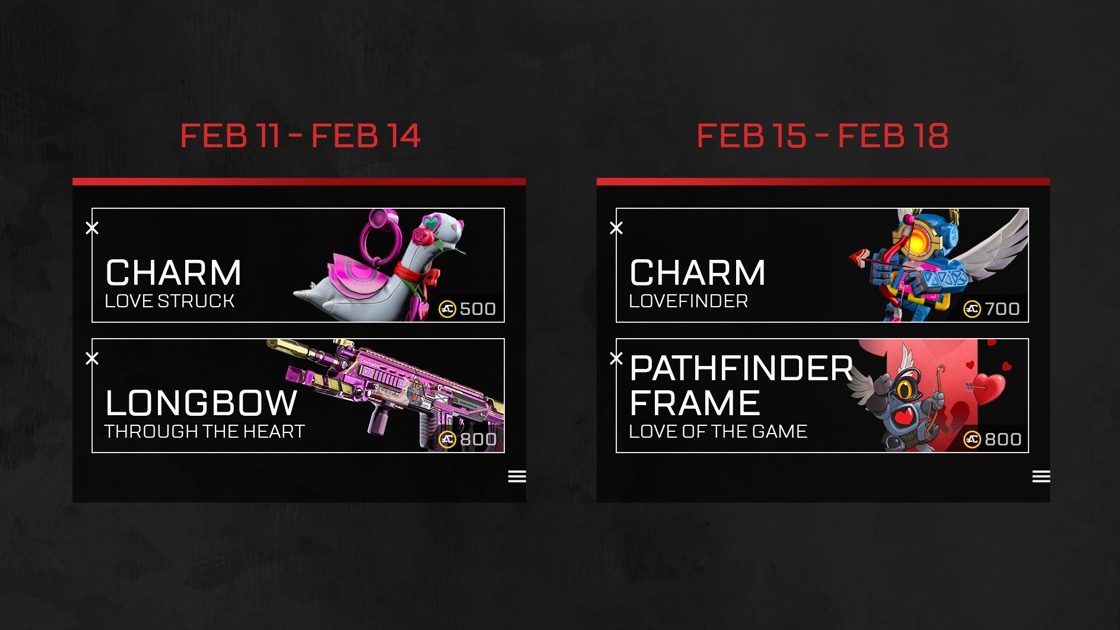 Apex Legends Duo-Modus Valentinstag Event