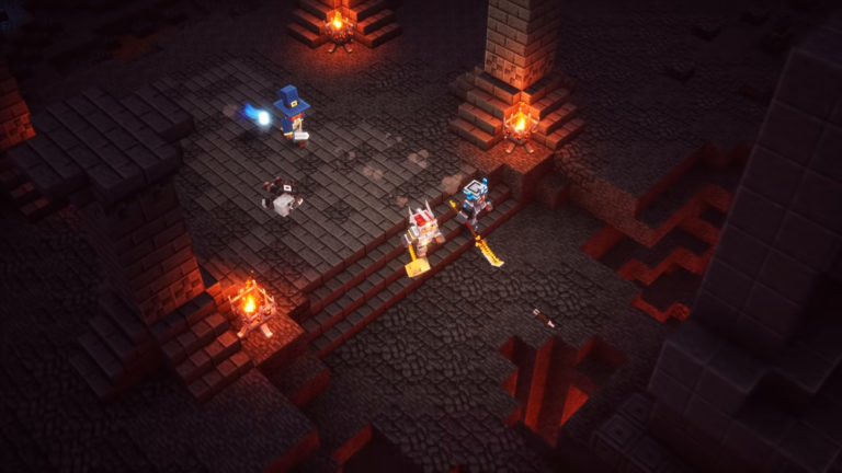 Minecraft Dungeons Spielumgebung