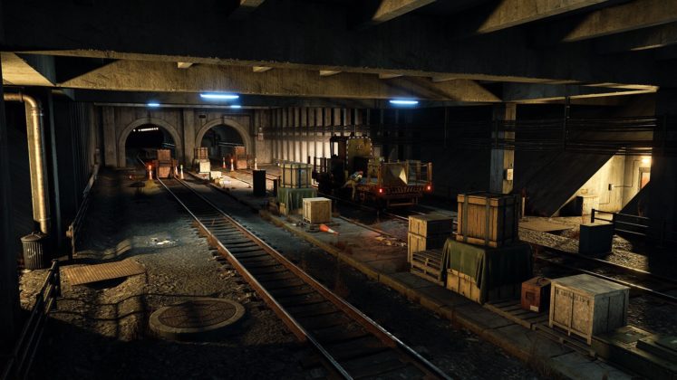 Rust - Freight Transit Line-Update - Tunnel-Haltestelle