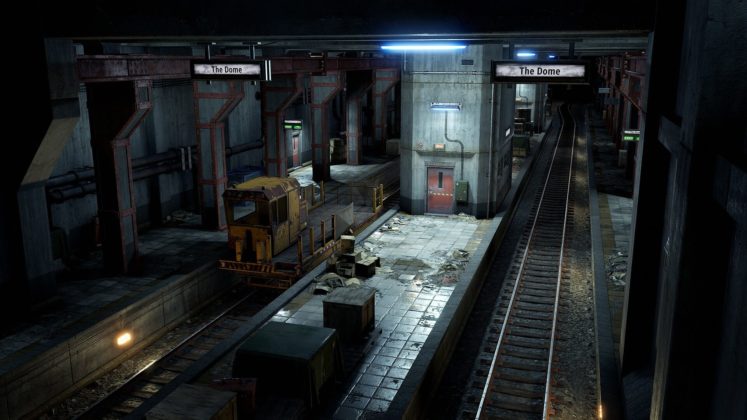 Rust - Freight Transit Line-Update - Tunnel-Haltestelle