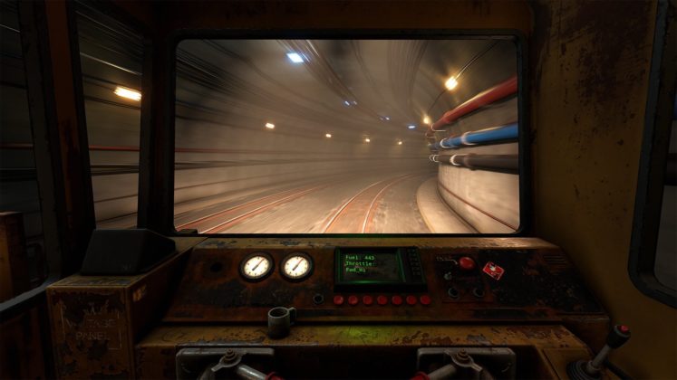 Rust - Freight Transit Line-Update - Schienenwagen (Ego-Ansicht)