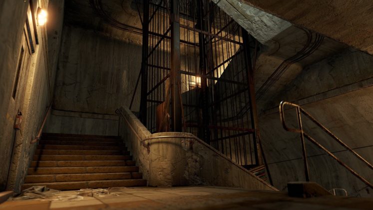 Rust - Freight Transit Line-Update - Tunnel-Wendeltreppe