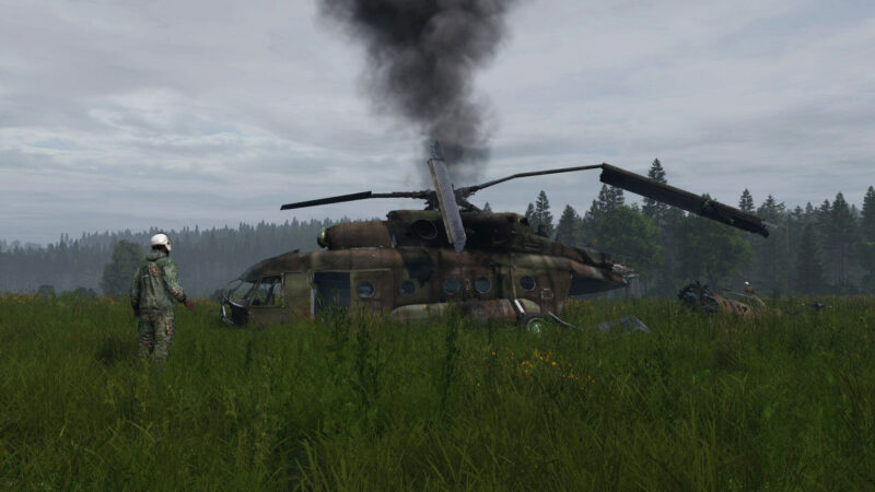 DayZ Experimental-Update 1.14 - Helikopter-Absturzstellen