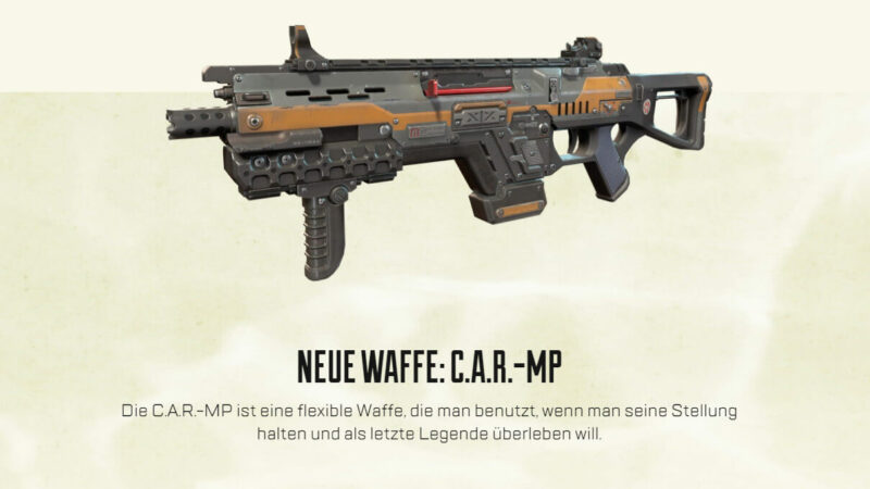 Apex Legends - Saison 11 - C.A.R.-MP