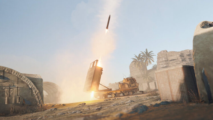 Rust - MLRS Abschuss