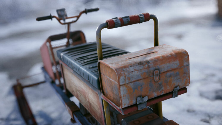 Rust - Arctic Update - Schneemobil Lager