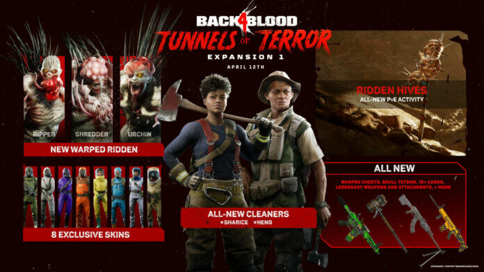 Back 4 Blood: Tunnels of Terror Erweiterung