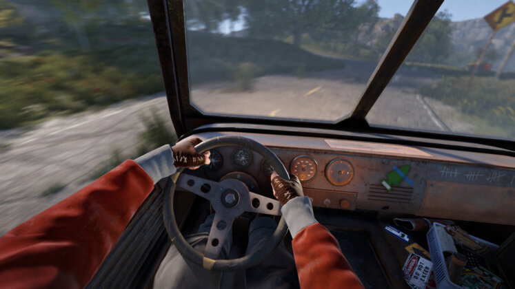 Rust - März-Update - Hände beim Fahren (Auto)