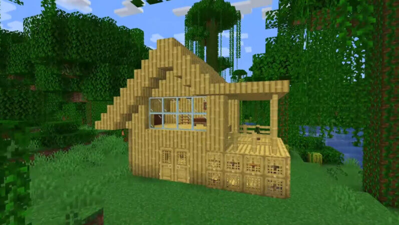 Minecraft Update 1.20 - Bambus-Holz