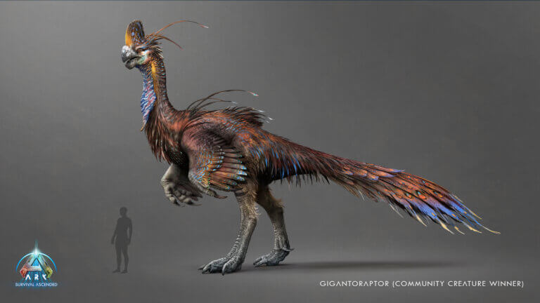 ARK: Survival Ascended – Gigantoraptor für Unreal Engine 5-Remaster enthüllt