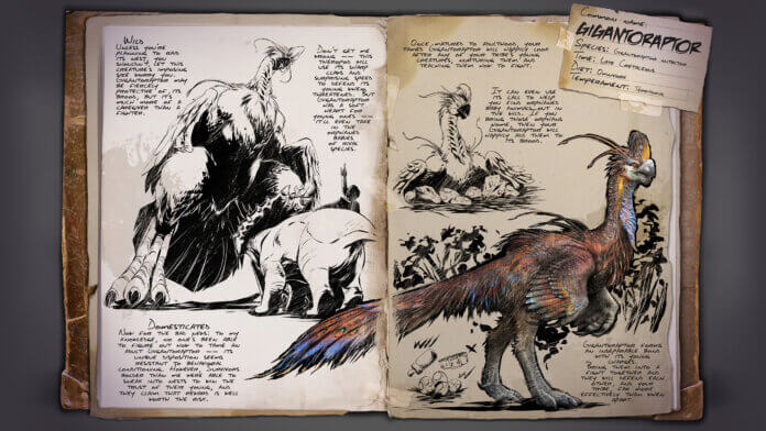 ARK: Survival Ascended - Gigantoraptor Dino Dossier ARK: Survival Ascended - Gigantoraptor Dino Dossier