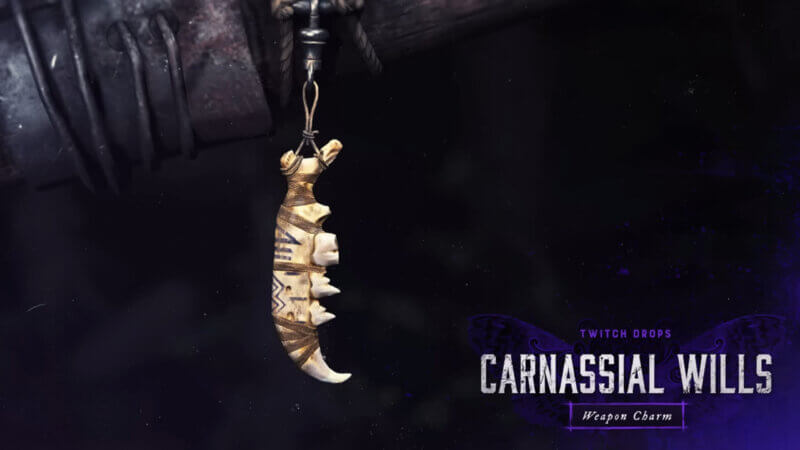 Hunt: Showdown - Carnassial Wills Waffen-Anhänger - Twitch Drops