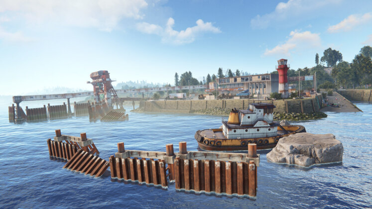Rust - Fährhafen-Monument 2 - Deep Sea Update