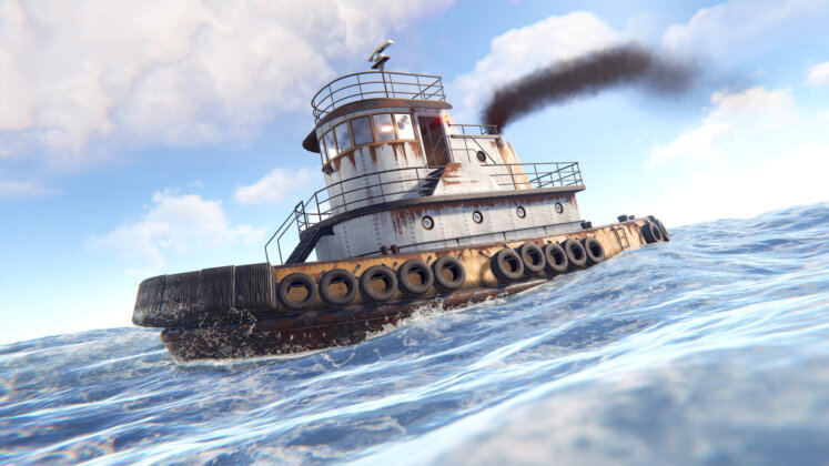 Rust - Schlepper Boot auf dem Meer - Deep Sea Update