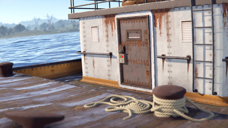 Rust - Schlepper Boot Tür - Deep Sea Update