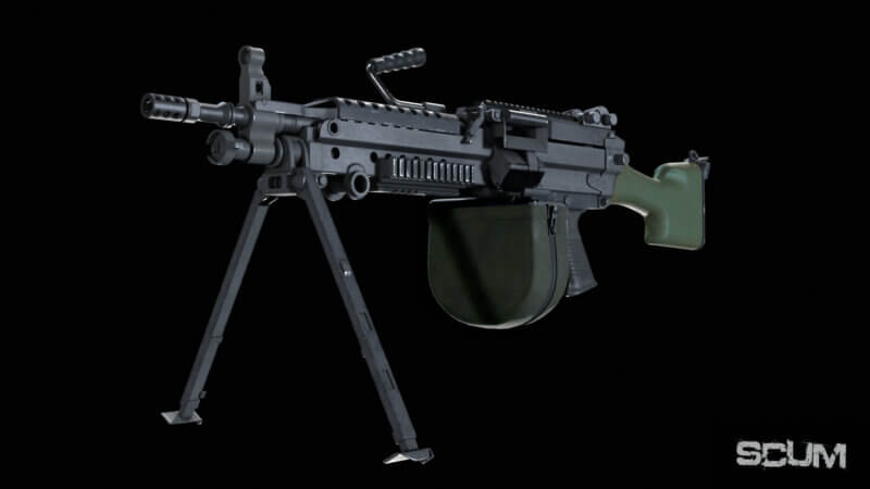 Scum - M249 LMG - Smokin' Hot Update 0.9v