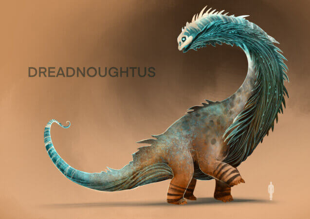 ARK: Survival Ascended - Dreadnoughtus Konzept