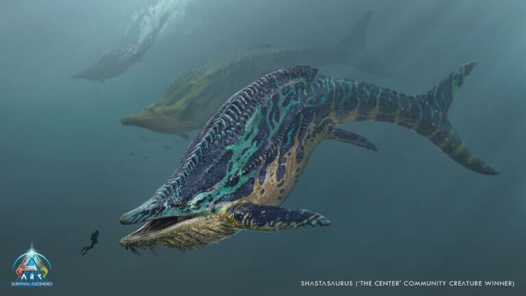 ARK: Survival Ascended - Shastasaurus Concept Art