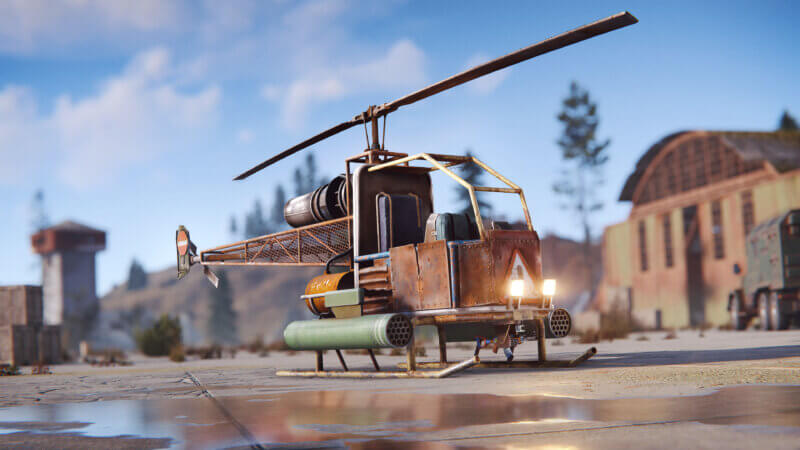 Rust - Angriffs-Helikopter - Airborne Update