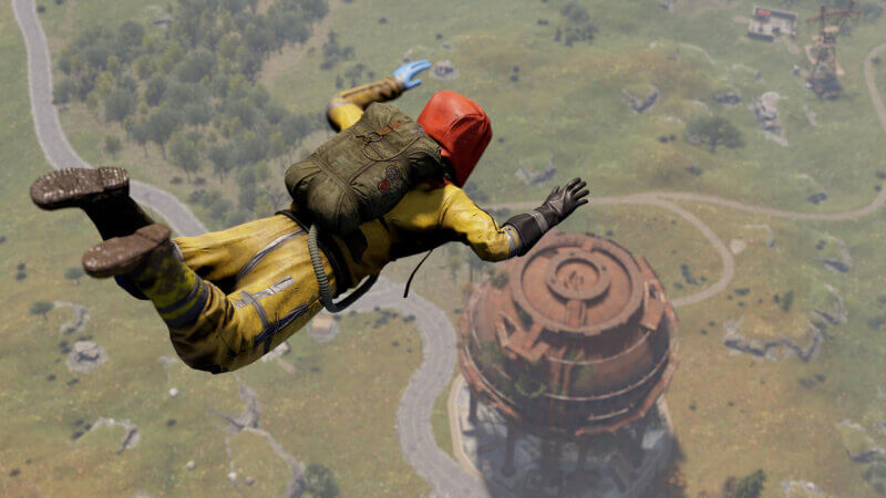 Rust - Fallschirm freier Fall - Airborne Update