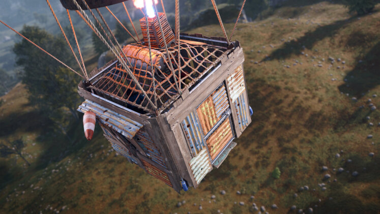 Rust - Gepanzerter Heißluftballon 01 - Airborne Update
