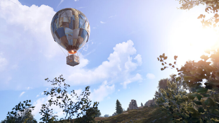 Rust - Gepanzerter Heißluftballon 03 - Airborne Update