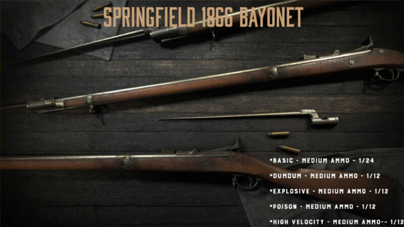 Springfield 1866 Bayonet - Hunt: Showdown - Tide of Corruption Event