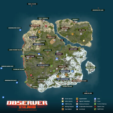 Rust - Observer Island Überblick