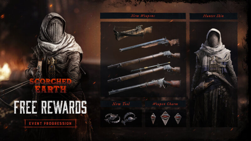 Hunt: Showdown 1896 - Scorched Earth Event - Kostenlose Belohnungen