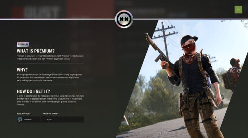 Rust - Premium Server