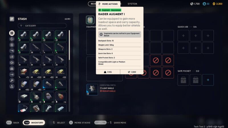 ARC Raiders - Augments