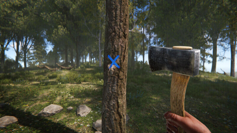 Rust - Time to Kill Update - Barrierefreiheit Farben Baum